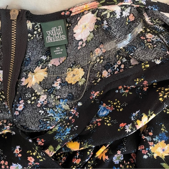 Wild Fable Floral Maxi Romper w/ Zipper Back - Size XS - Picture 6 of 10